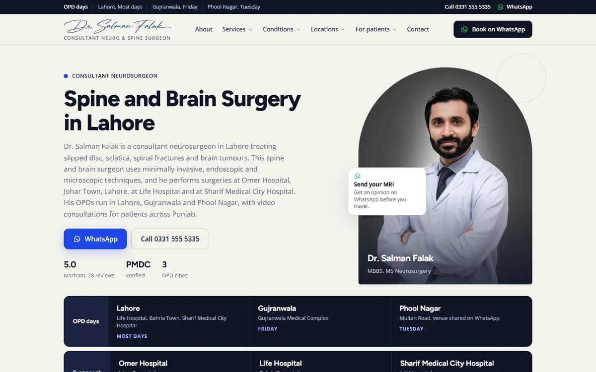 Dentist and healthcare campaign visuals